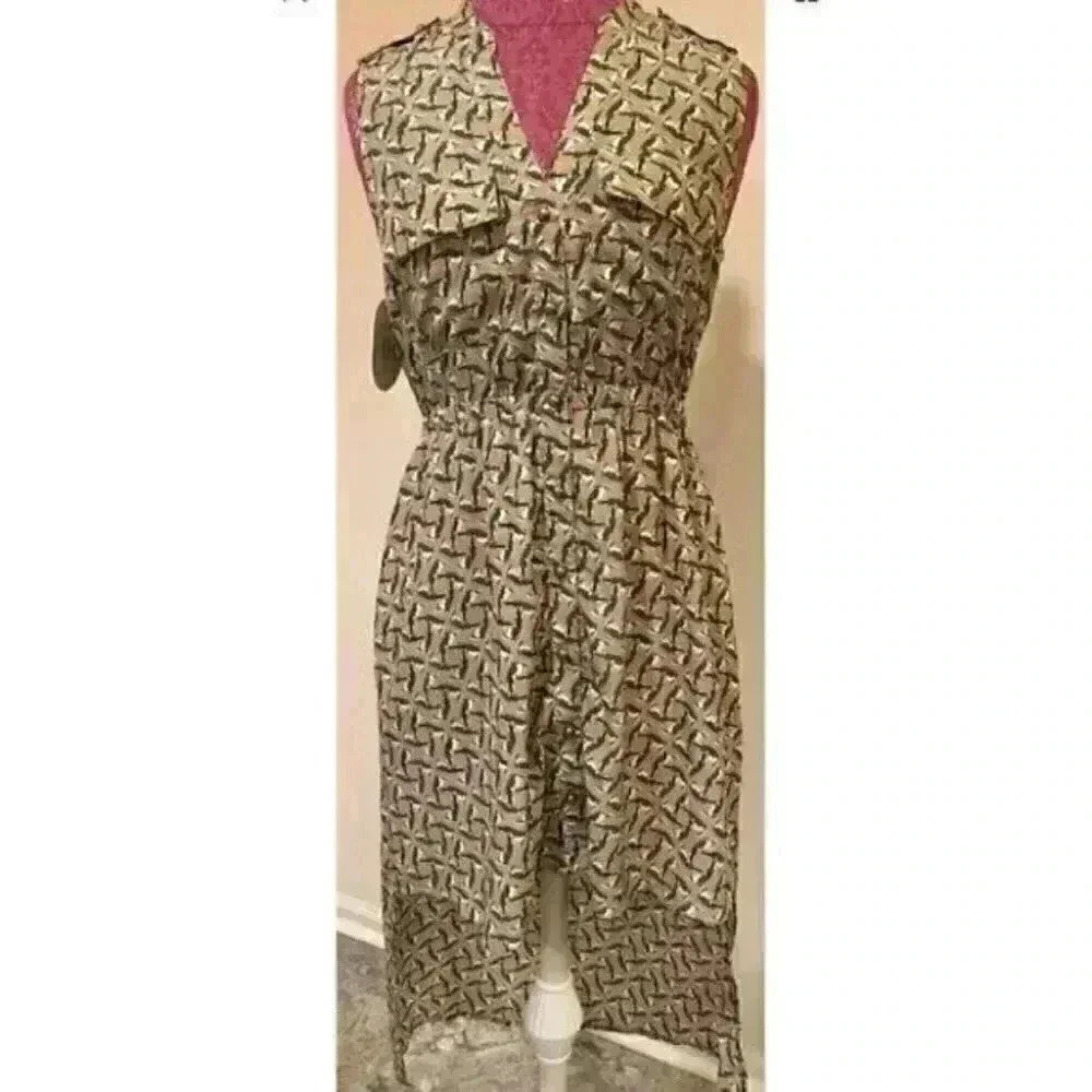 New Madelynn High low Parrot Womans Dress Sz Small